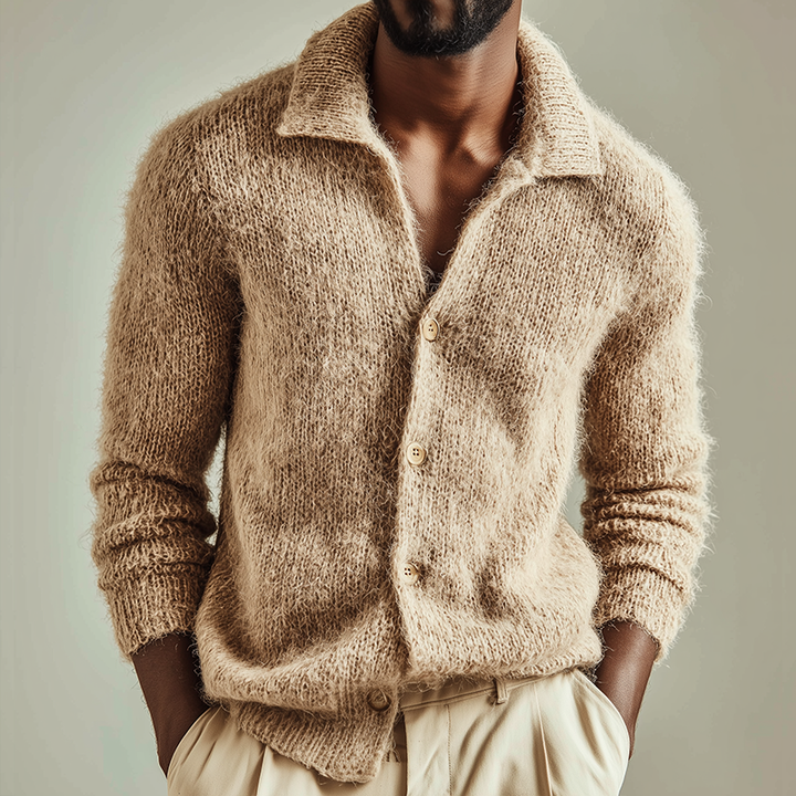 Gemma | Textured Collared Cardigan
