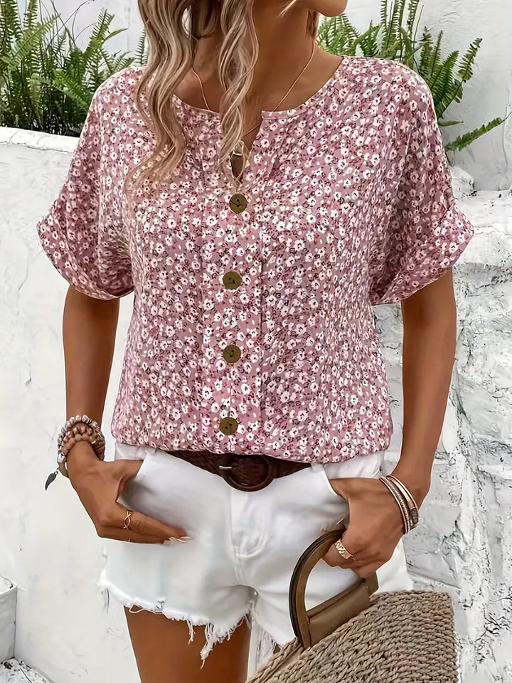 Women's Floral Print Blouse