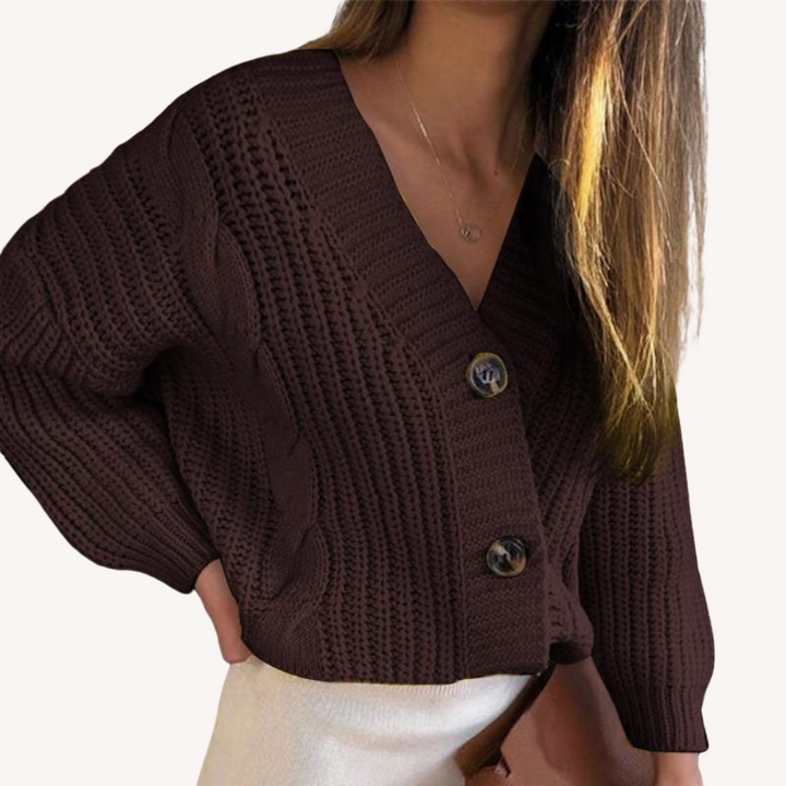 Selene | Chunky Knit Cardigan