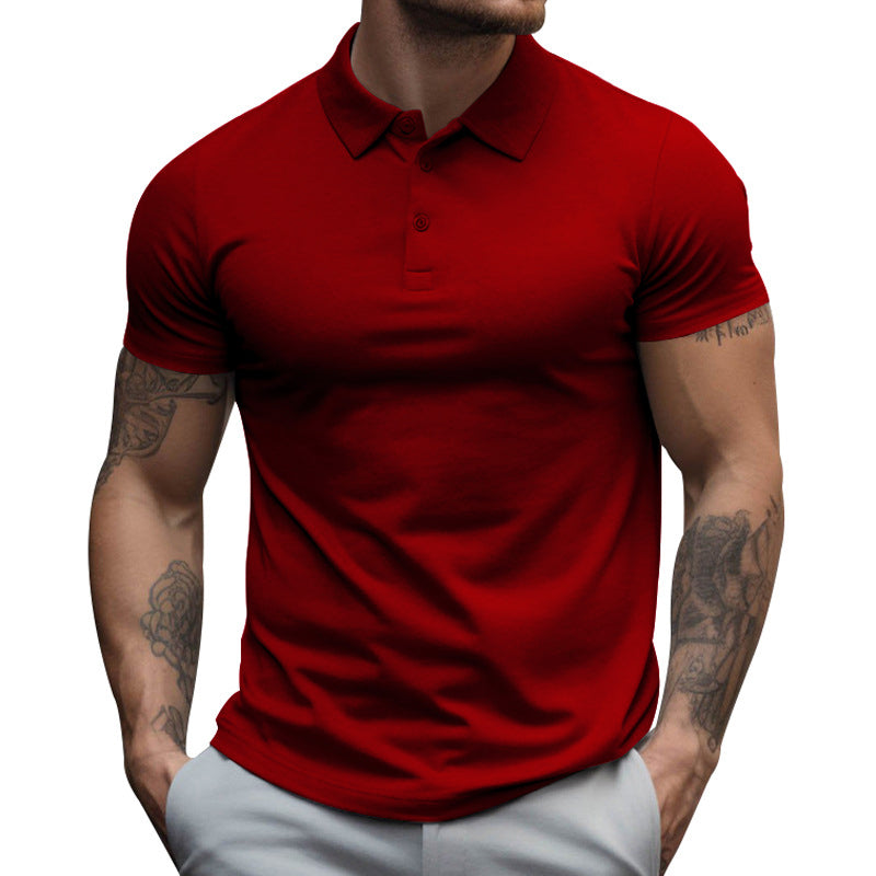 Men’s Slim Fit Short Sleeve Polo