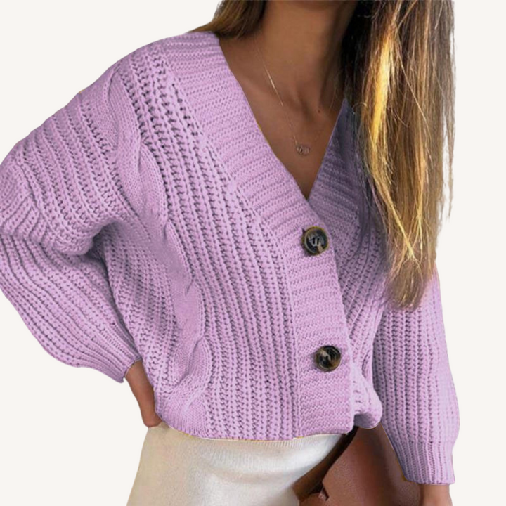 Selene | Chunky Knit Cardigan