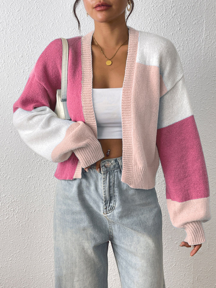 Adelaide | Color-Block Cardigan