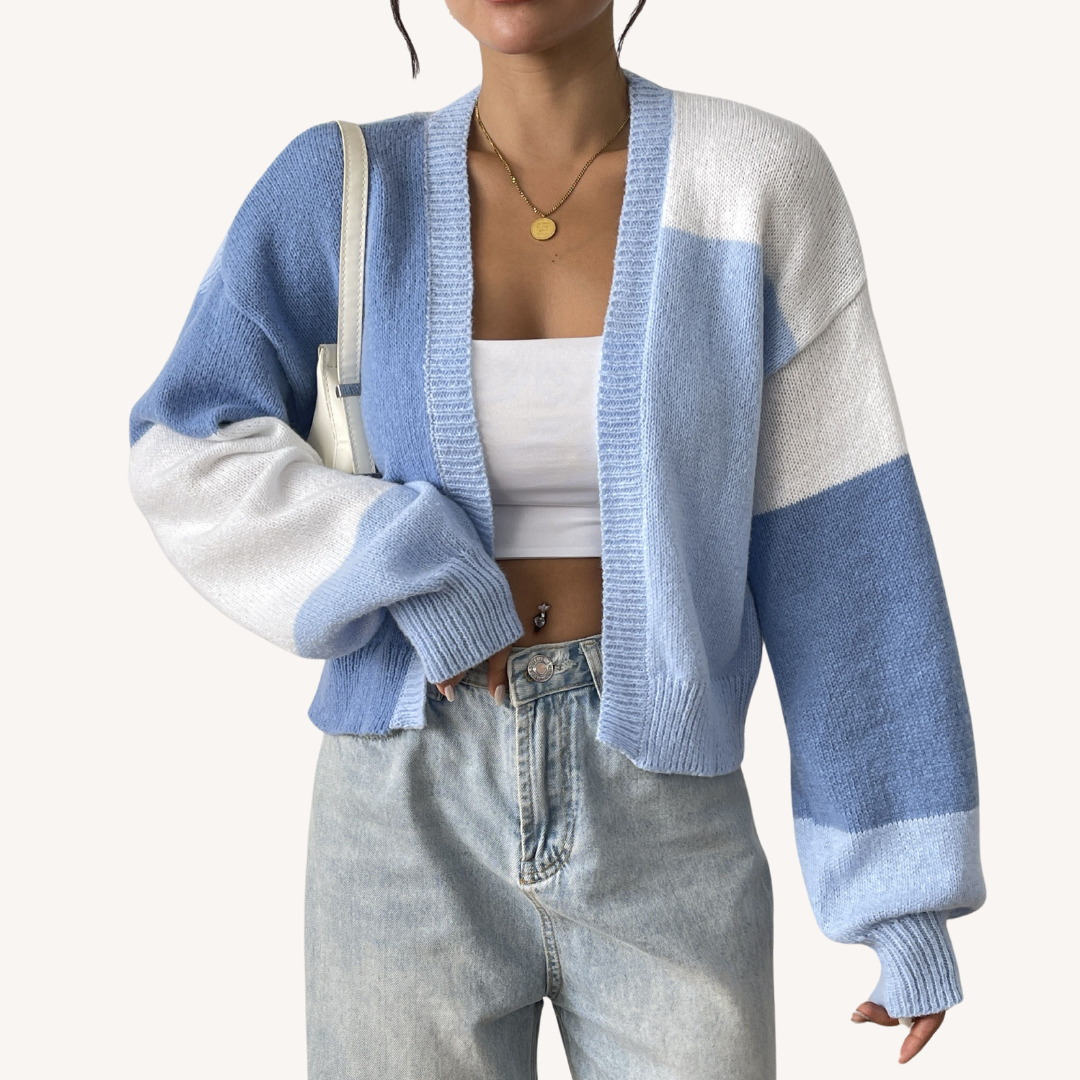 Adelaide | Color-Block Cardigan