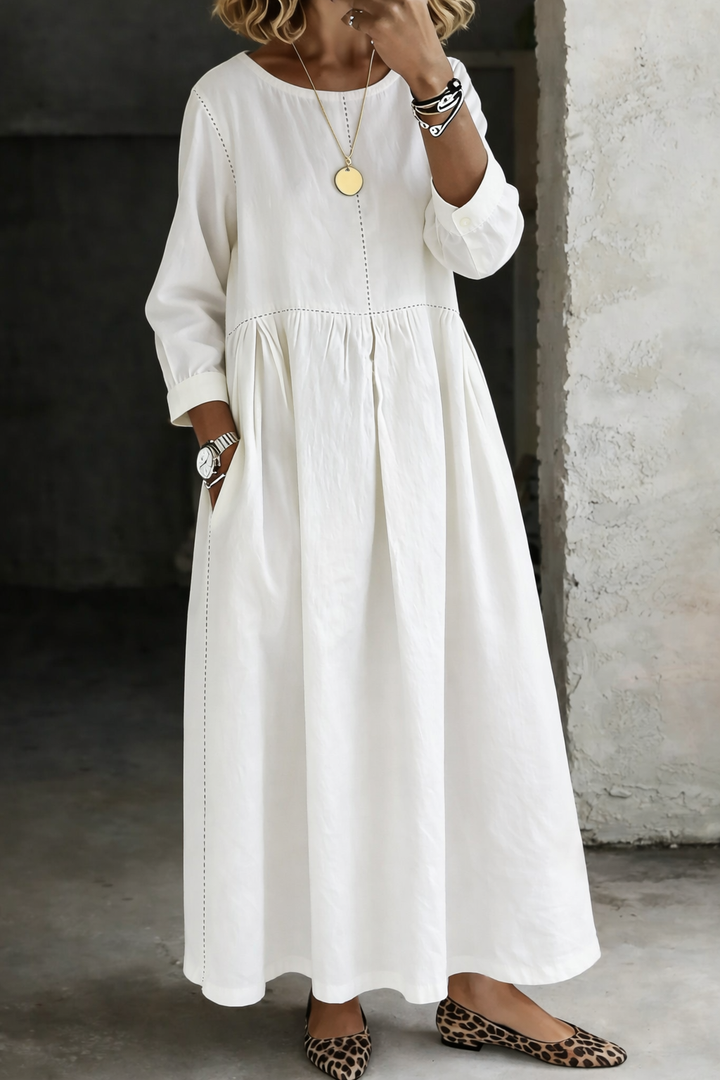 Zephyrelle | Vintage Denim Maxi Dress