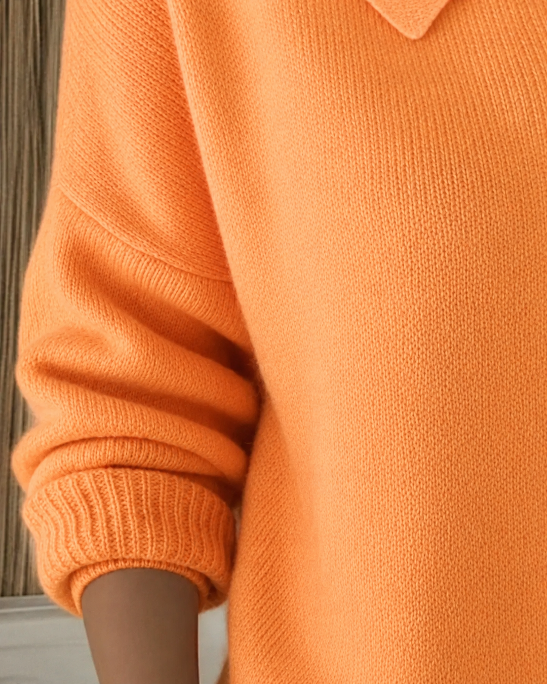 Lillian | Elegant Button Collar Cardigan