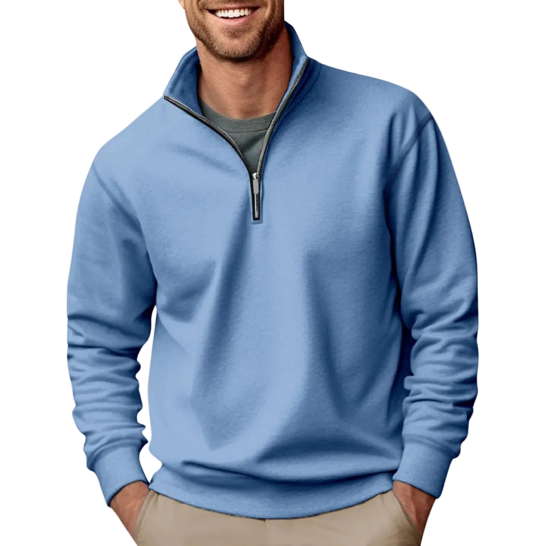 Men’s Quarter Zip Pullover Sweater