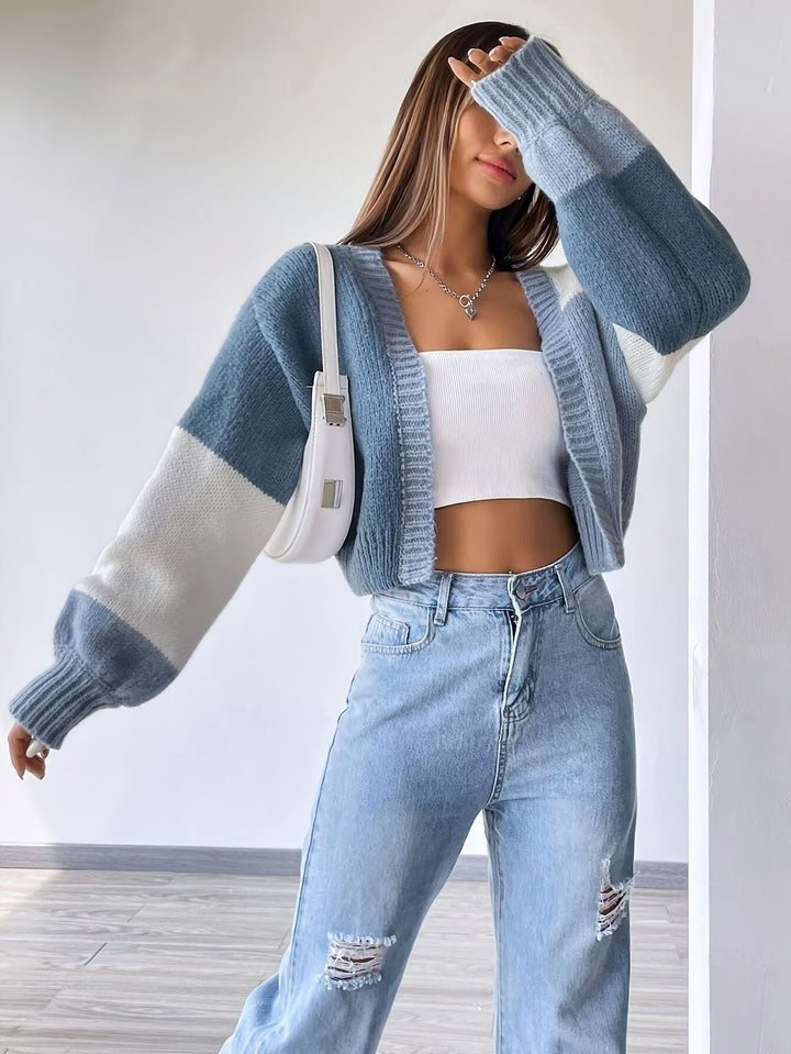 Adelaide | Color-Block Cardigan