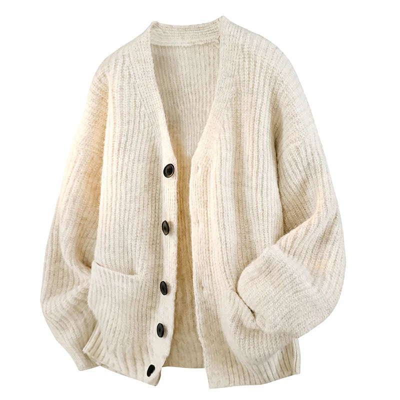 Wanda | Oversized V-Neck Cardigan