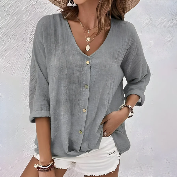 Women's Button-Up Blouse