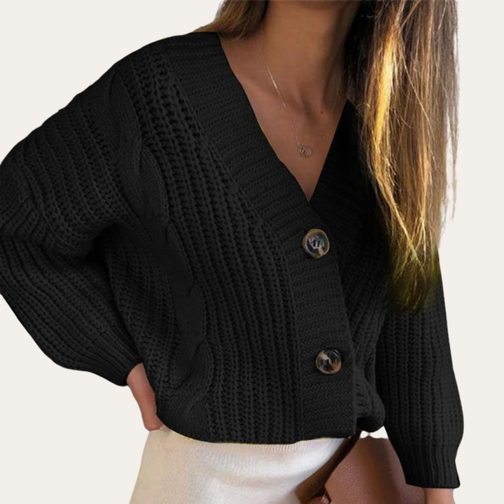 Selene | Chunky Knit Cardigan