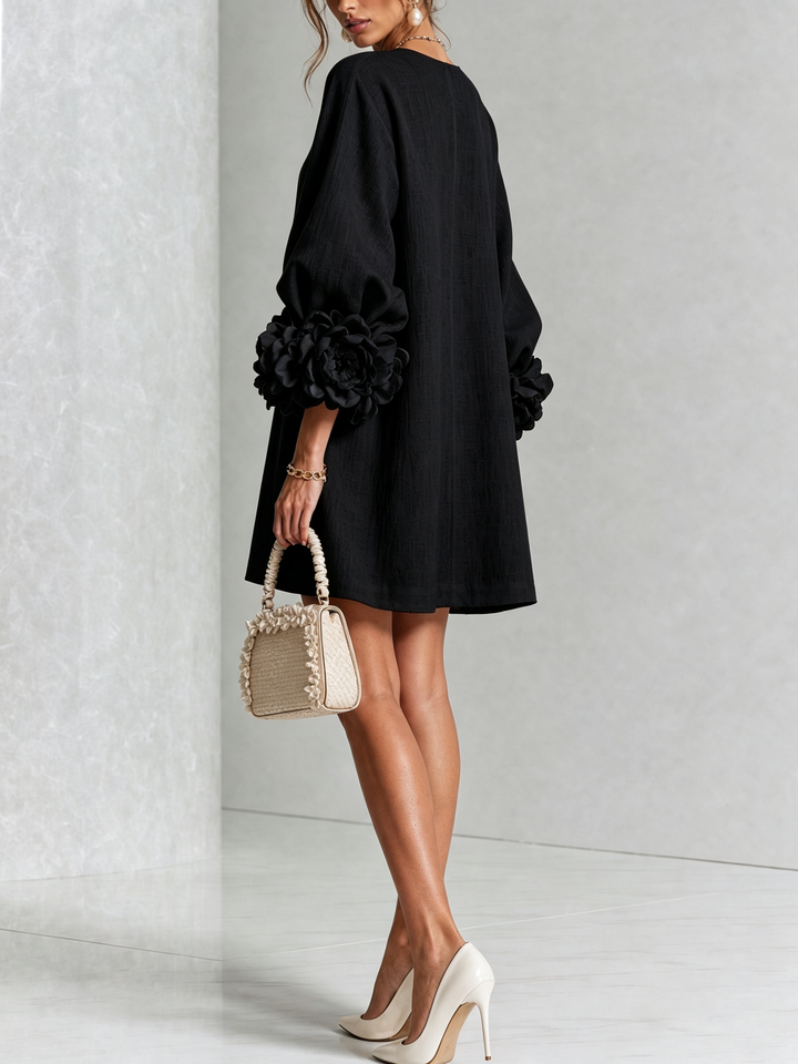 Felicity | Floral Button-Down Mini Dress