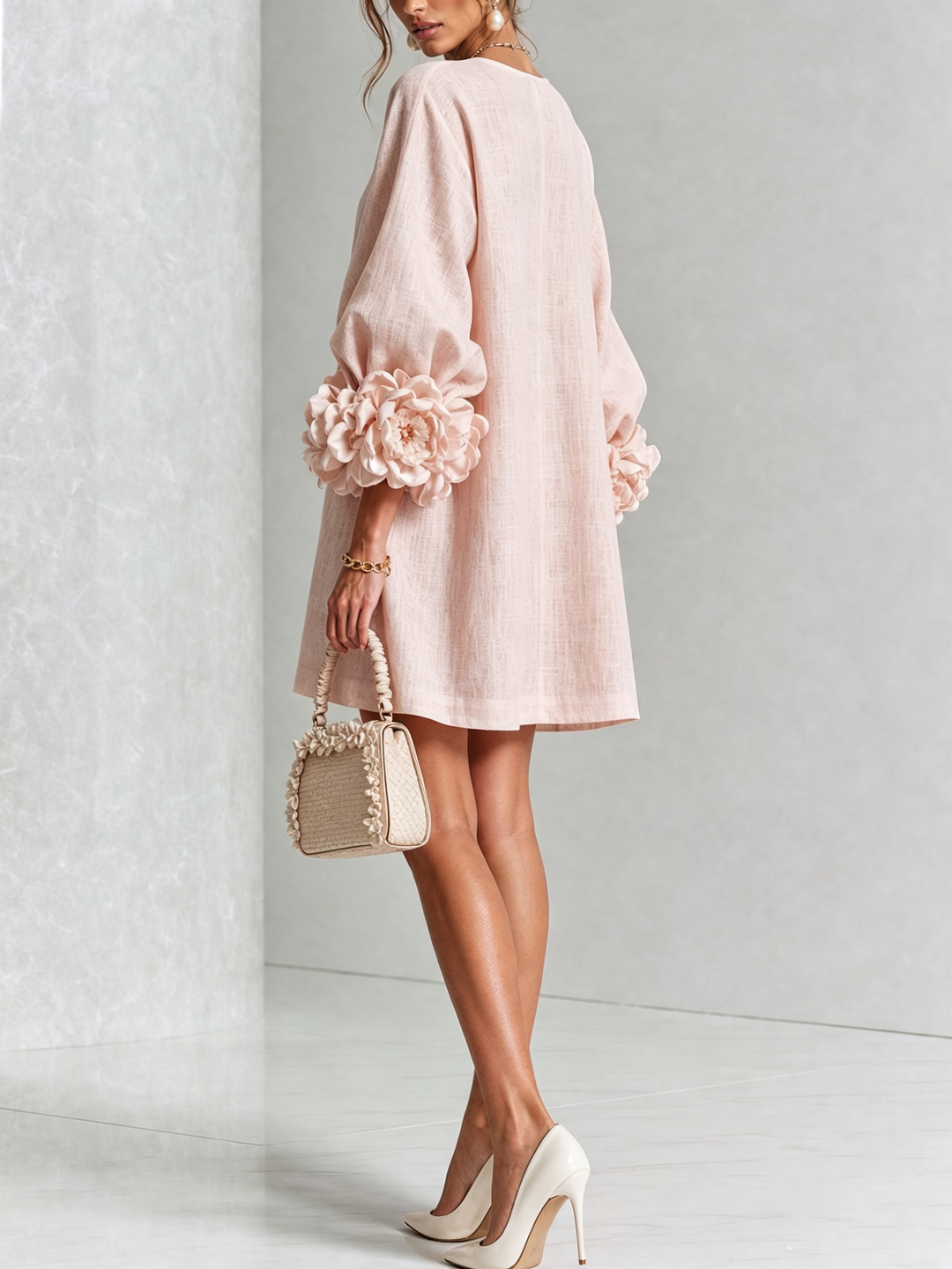 Felicity | Floral Button-Down Mini Dress