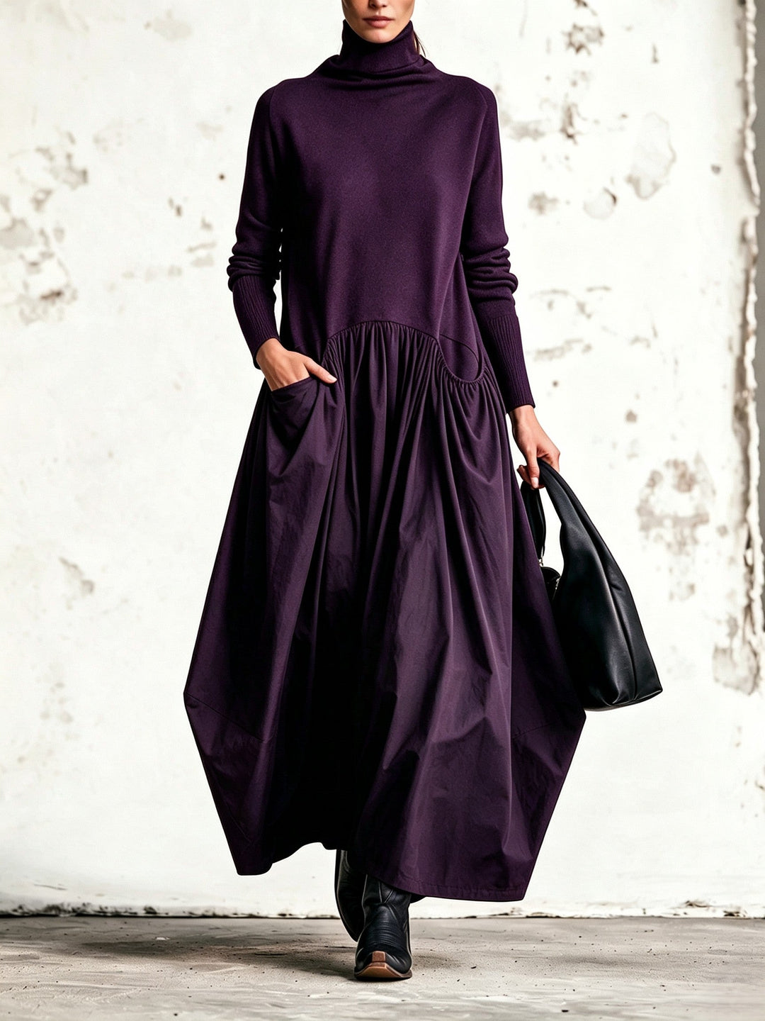 Monroe | High Neck Maxi Dress