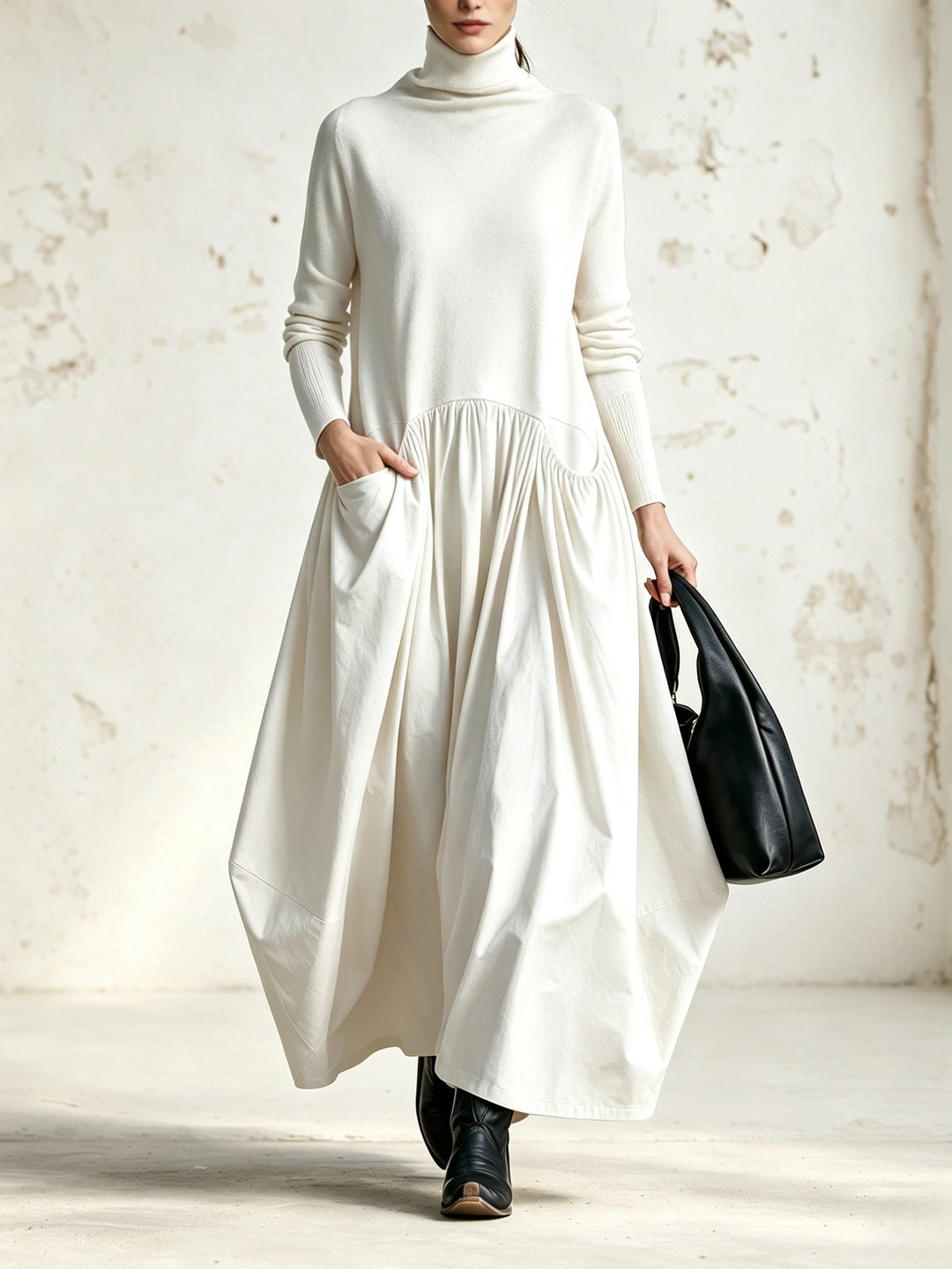 Monroe | High Neck Maxi Dress