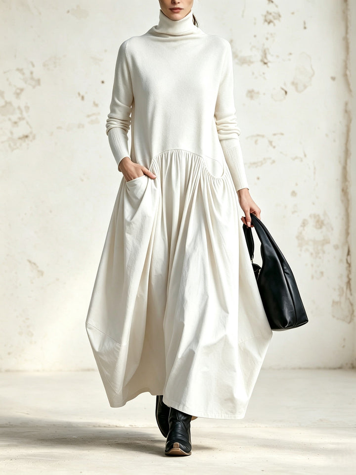 Monroe | High Neck Maxi Dress