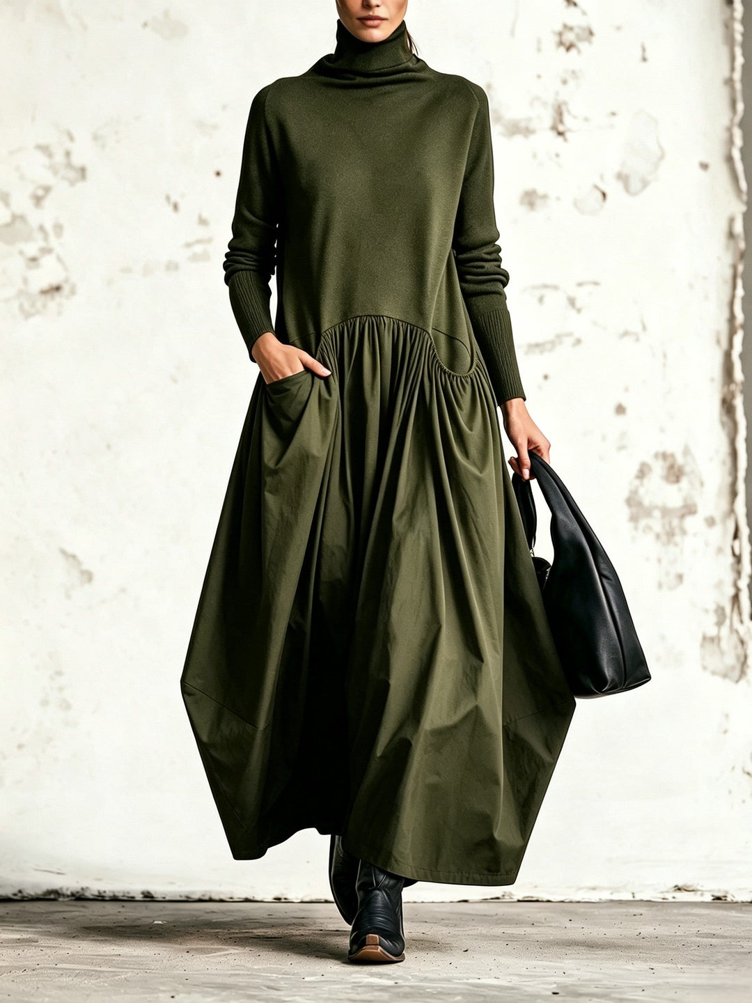 Monroe | High Neck Maxi Dress