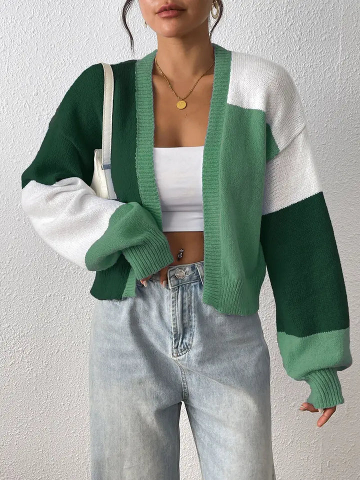 Adelaide | Color-Block Cardigan
