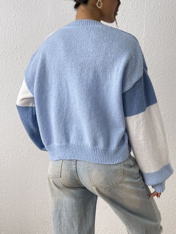 Adelaide | Color-Block Cardigan