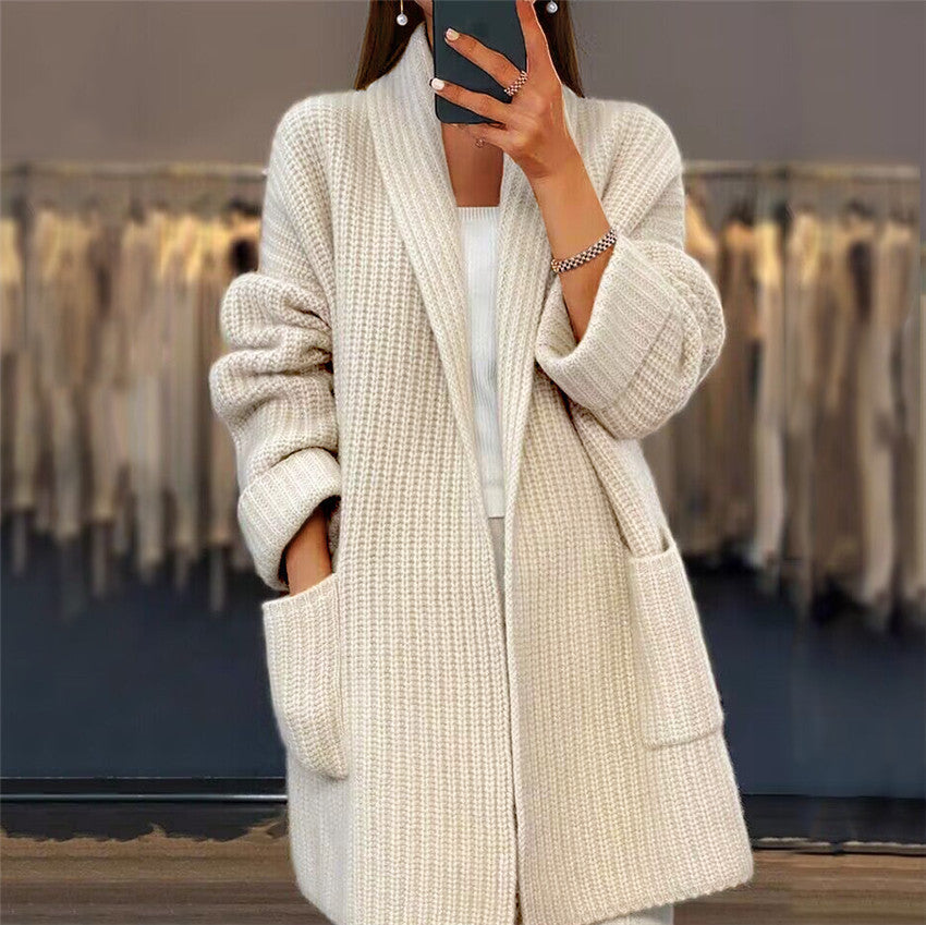 Yenna | Knitted Cardigan with Pockets