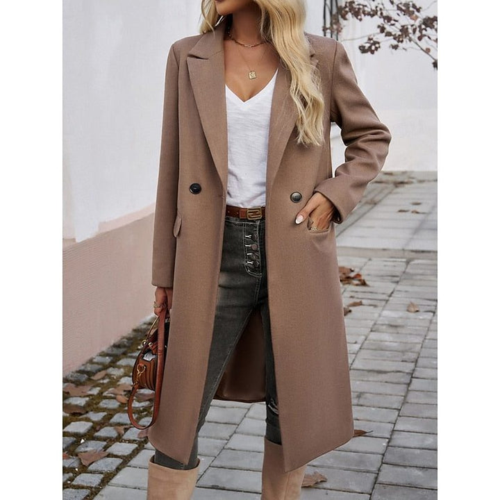 Fiona | Wool Longline Blazer for Women
