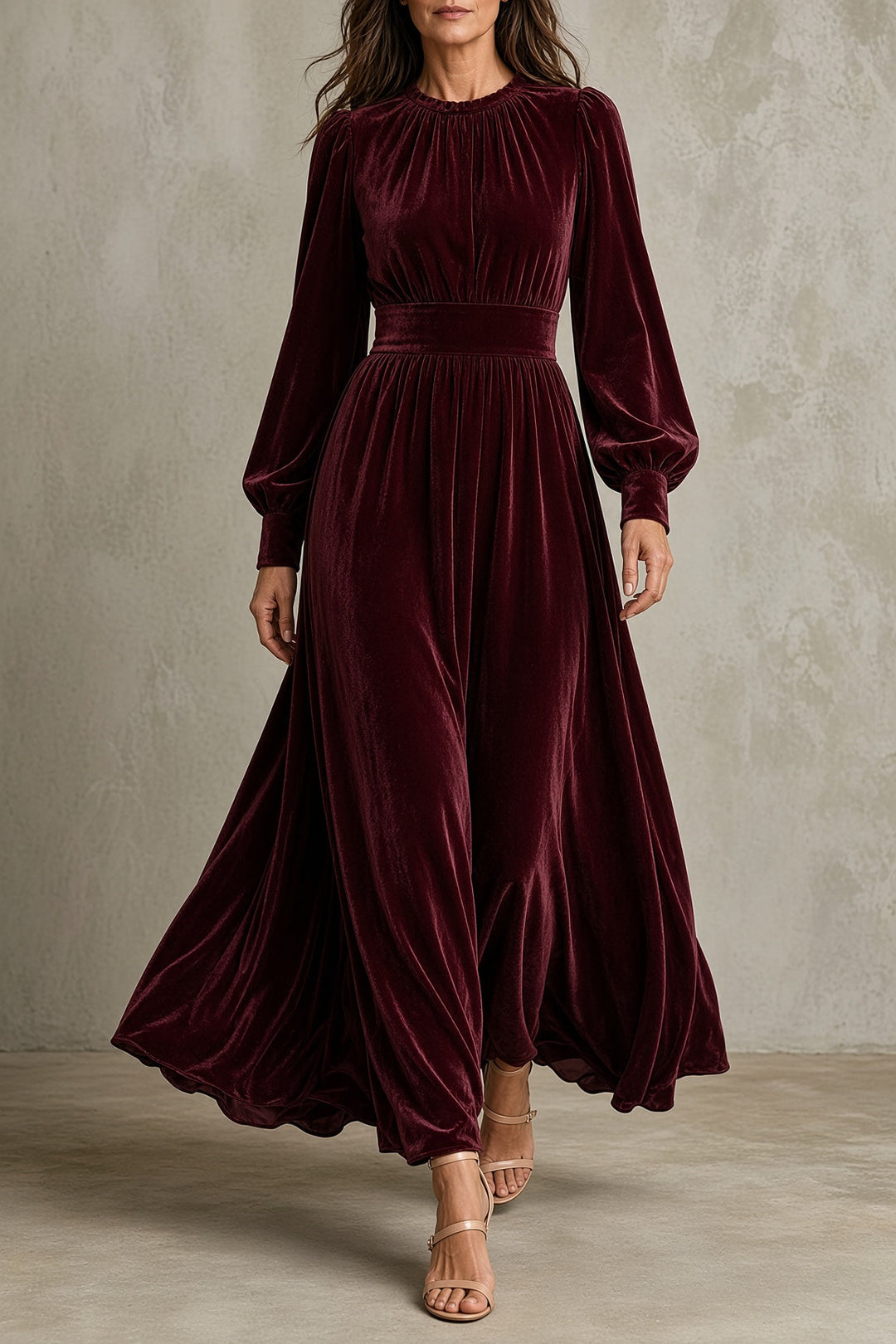 Elena | Velvet Dress