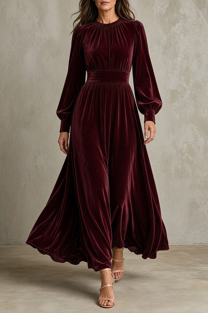 Elena | Velvet Dress