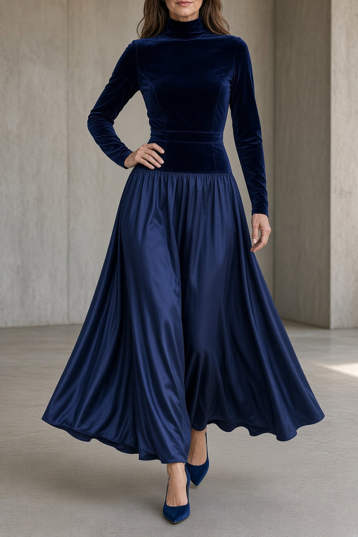 Vivien | Velvet Dress