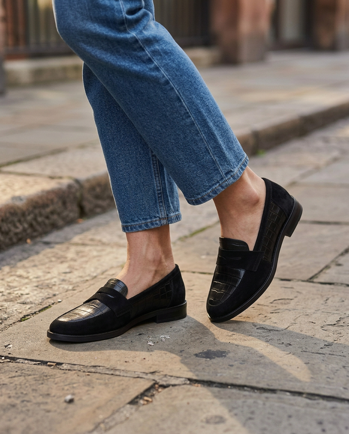 Mariluz | Moccasins with Padded Insole