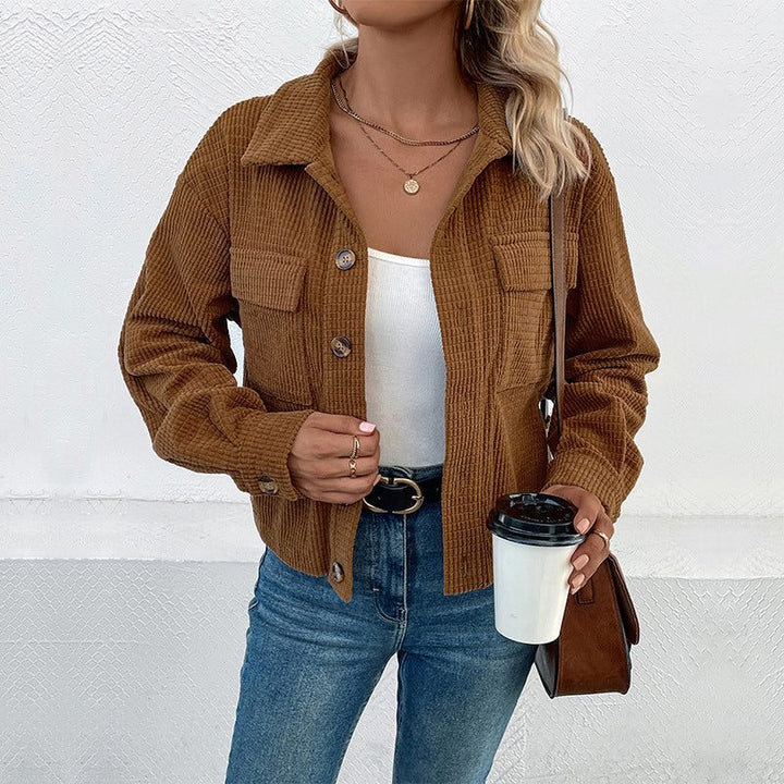 Minka | Button-Down Corduroy Jacket for Women