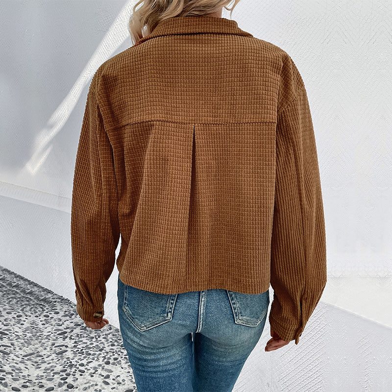 Minka | Button-Down Corduroy Jacket for Women