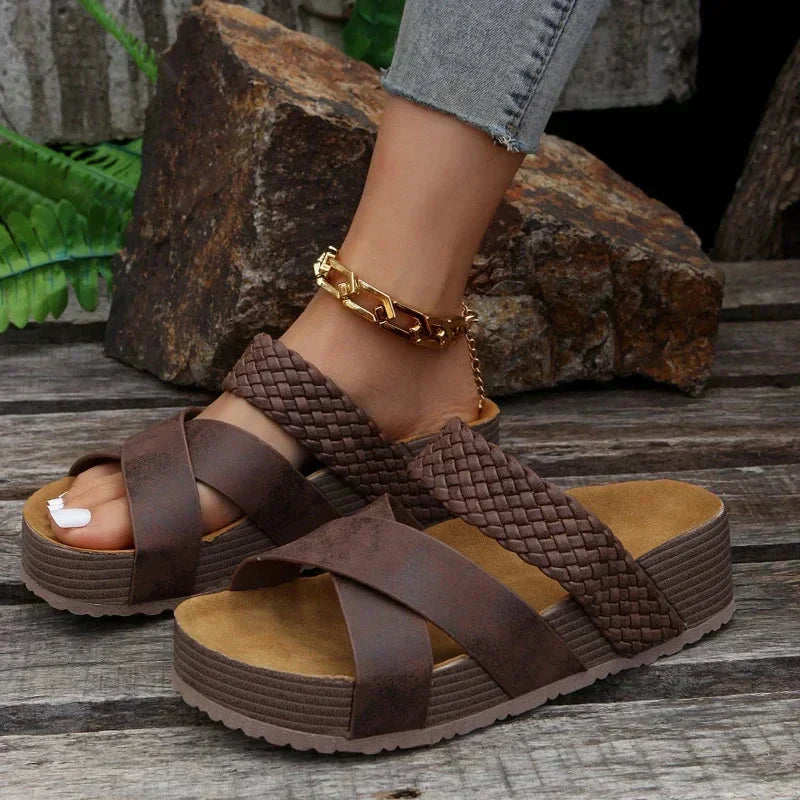 Women’s Cross Strap Sandals