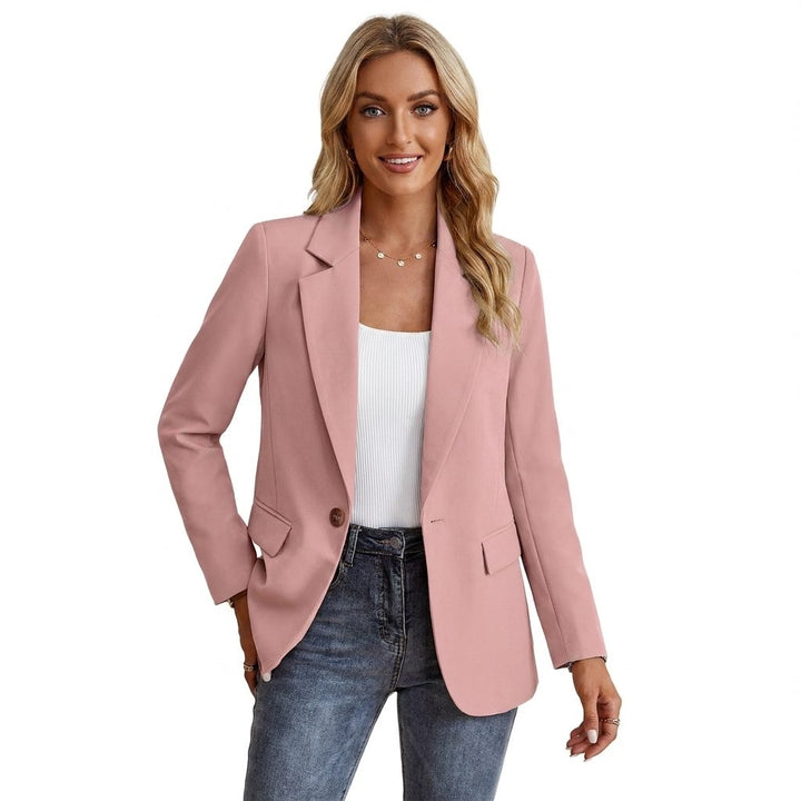 Oriane | Single-Breasted Tailored Blazer with Notch Lapel for Women