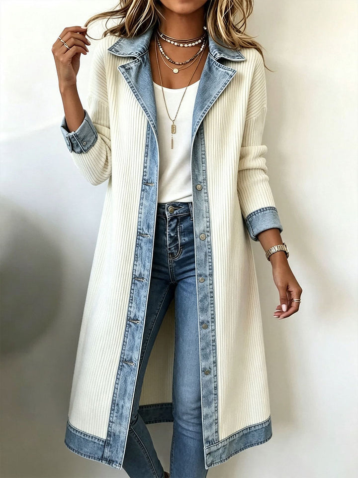 Camryn | Ribbed Knit Long Cardigan