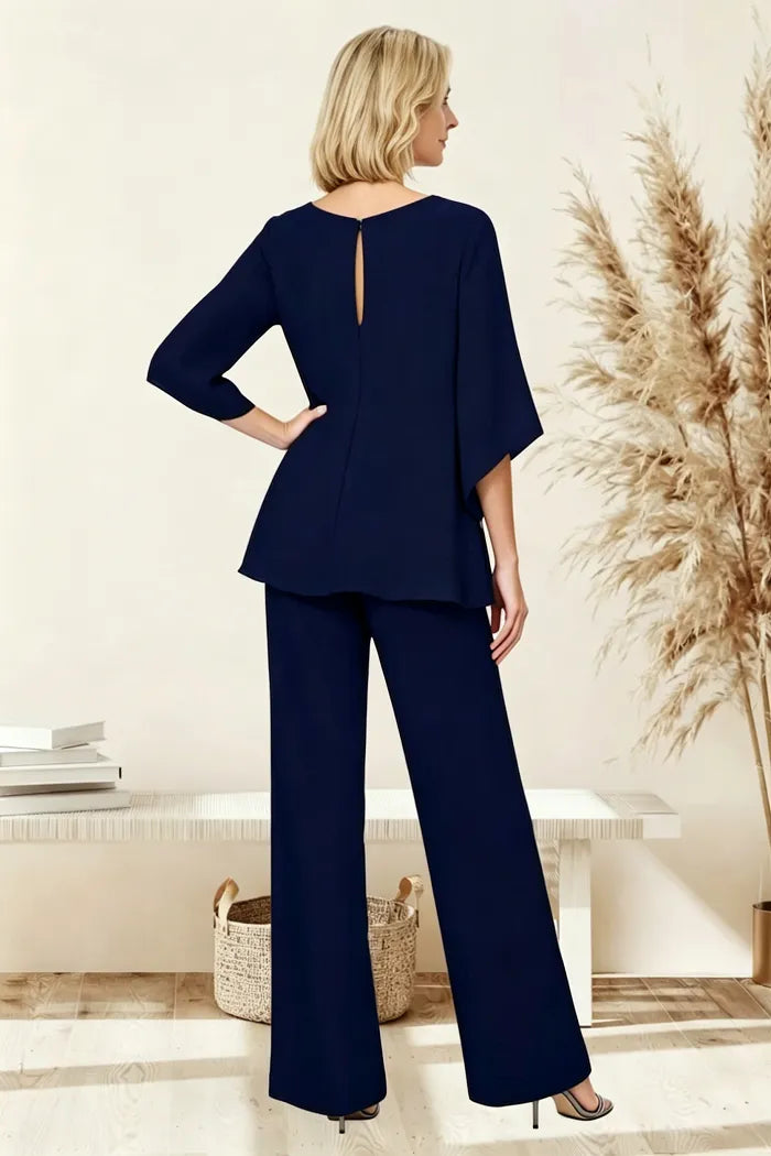 Harriet | Sophisticated Loose-Fit Formal Pant Set