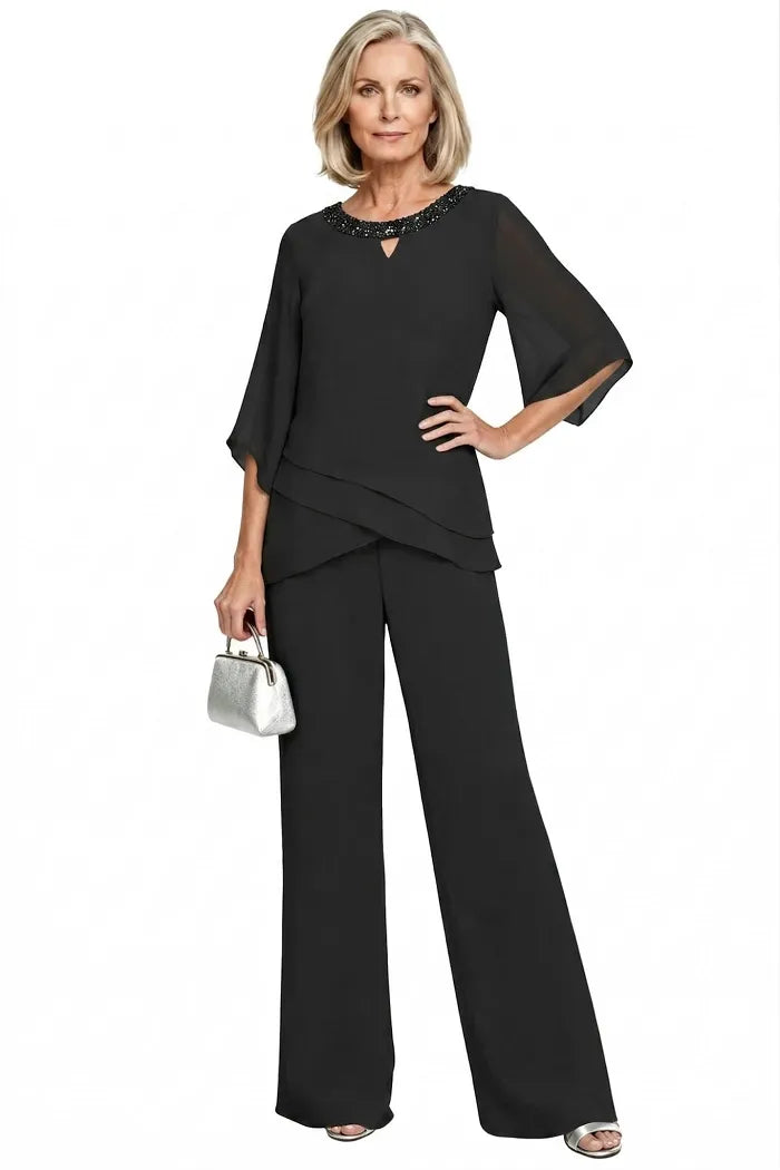 Harriet | Sophisticated Loose-Fit Formal Pant Set
