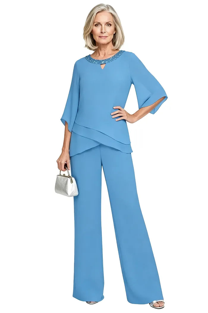 Harriet | Sophisticated Loose-Fit Formal Pant Set