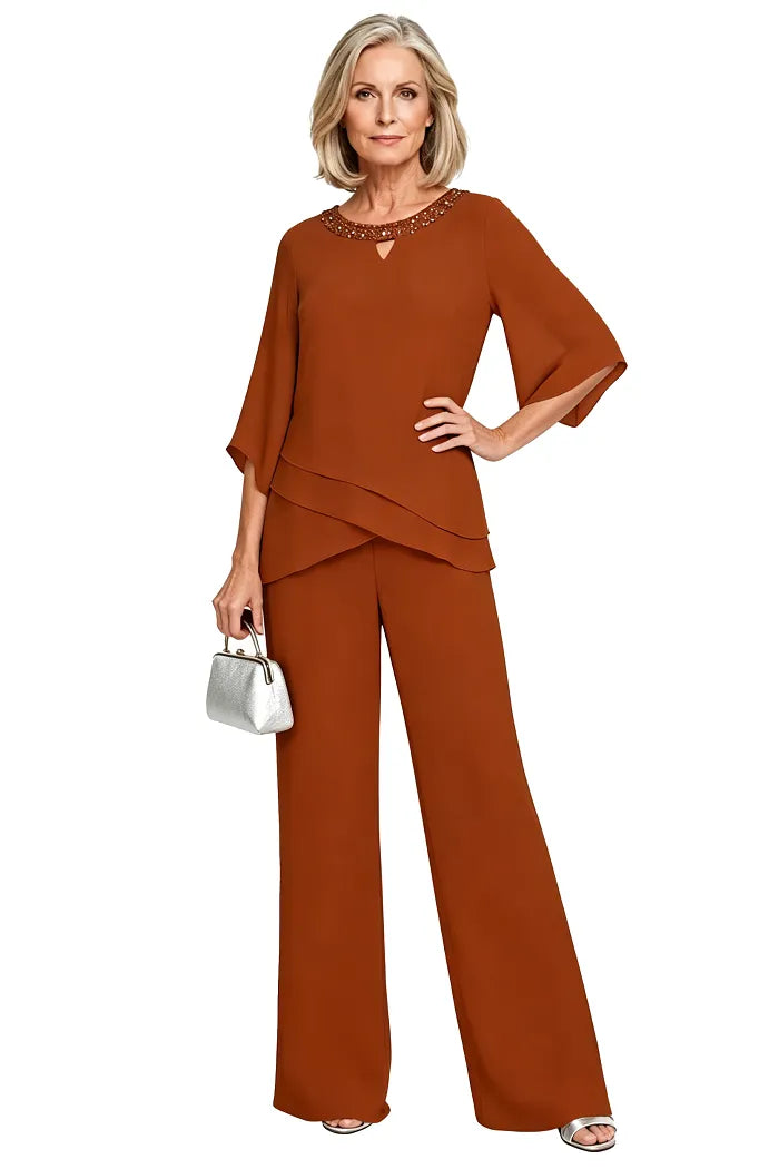 Harriet | Sophisticated Loose-Fit Formal Pant Set