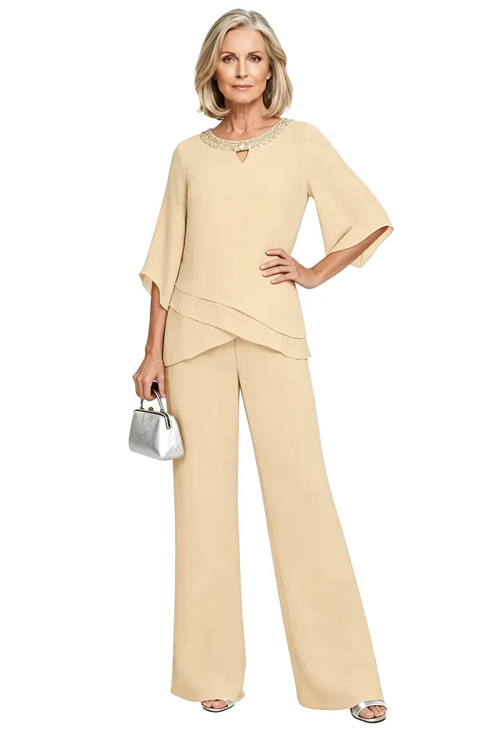Harriet | Sophisticated Loose-Fit Formal Pant Set