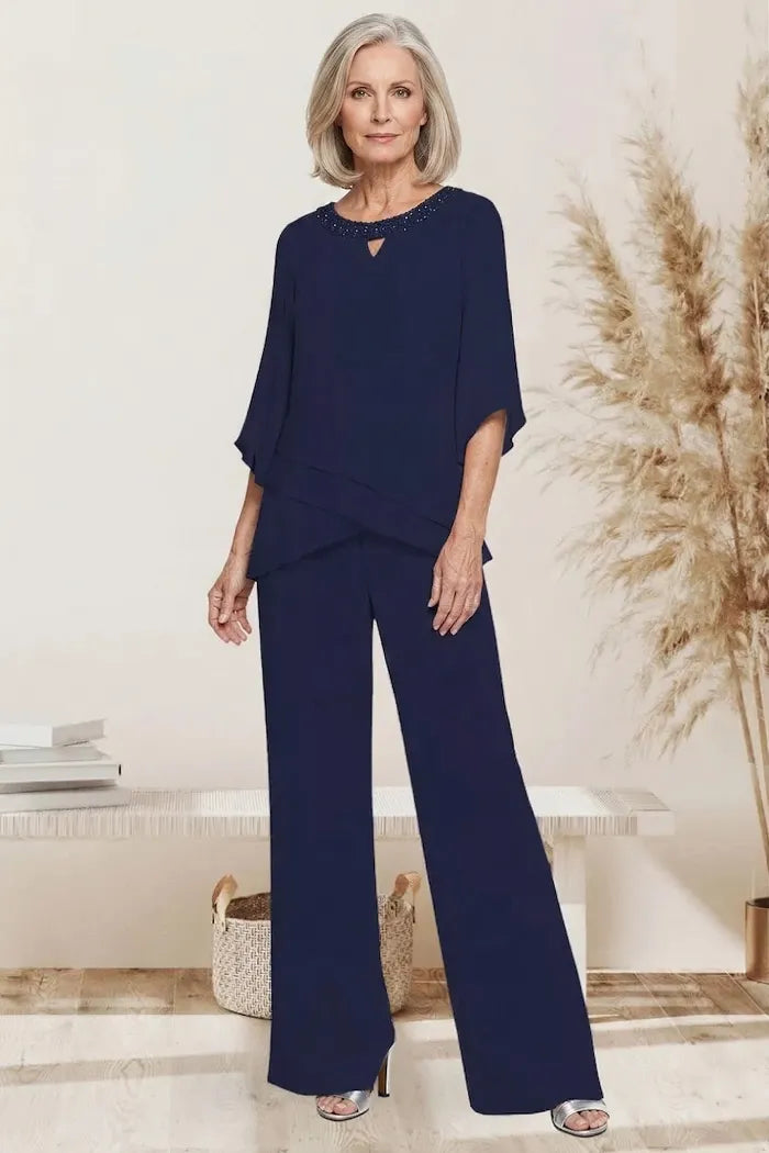 Harriet | Sophisticated Loose-Fit Formal Pant Set