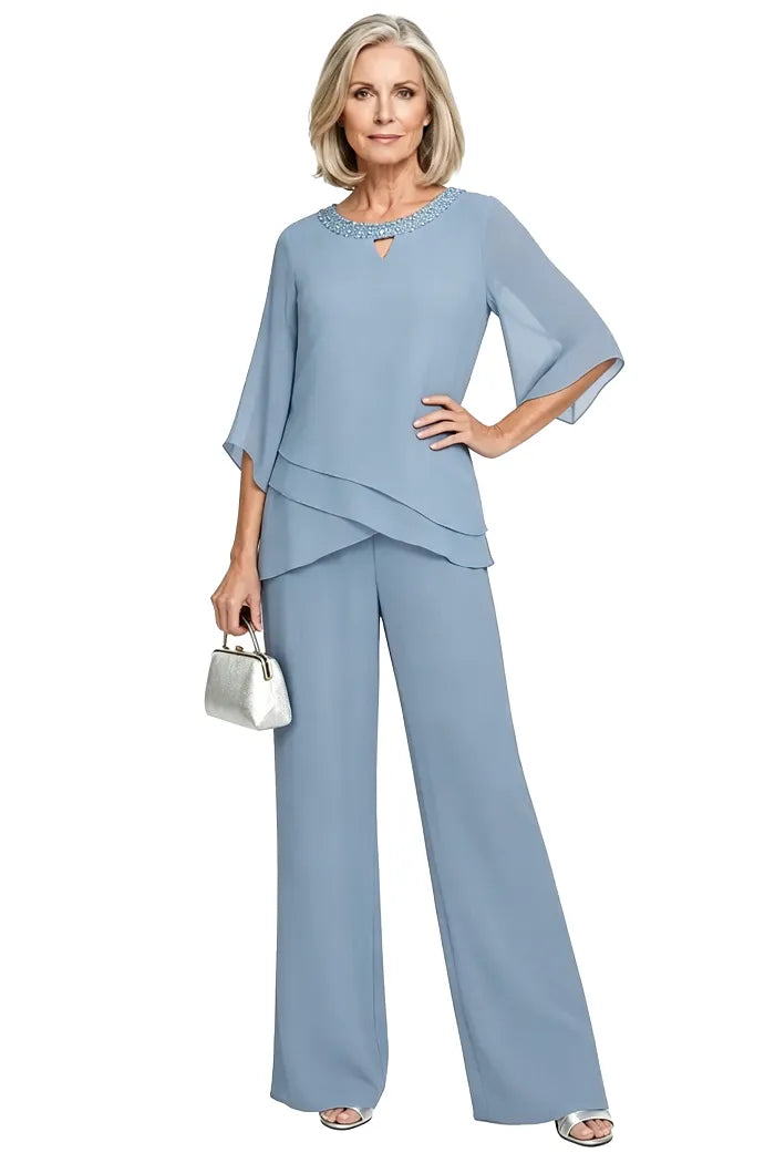 Harriet | Sophisticated Loose-Fit Formal Pant Set