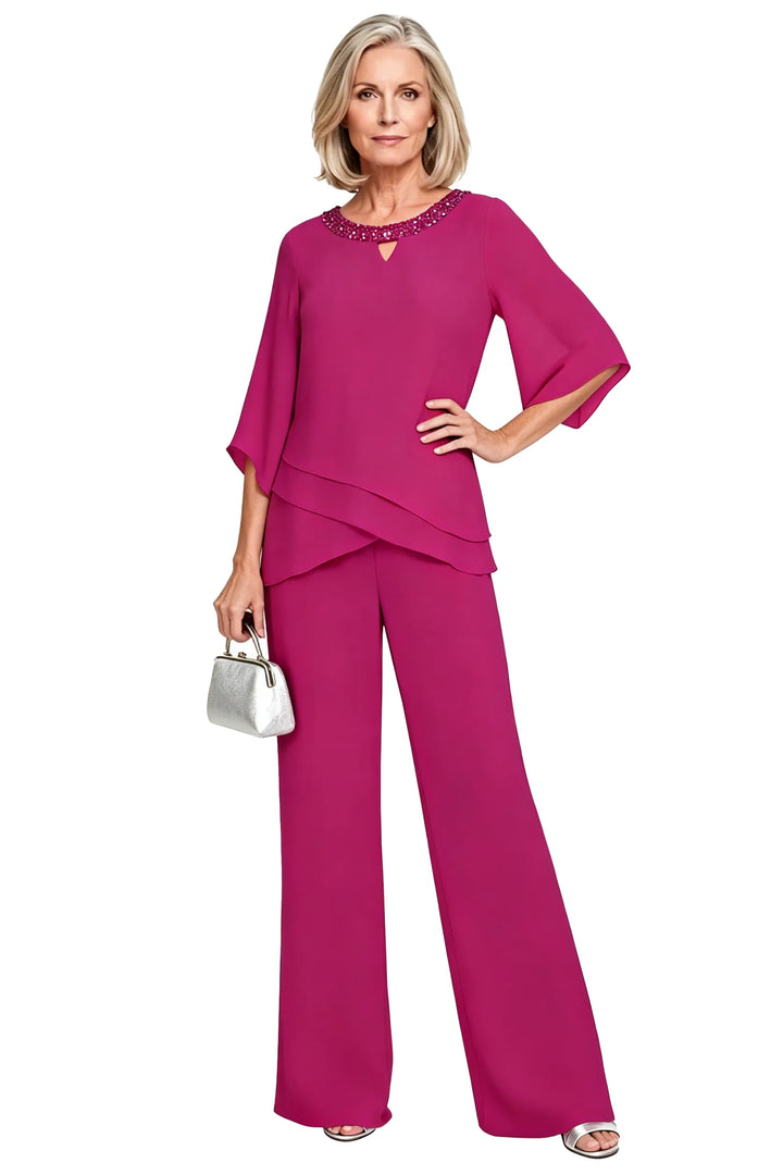 Harriet | Sophisticated Loose-Fit Formal Pant Set