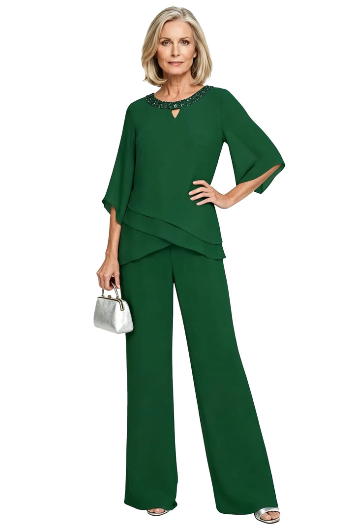 Harriet | Sophisticated Loose-Fit Formal Pant Set