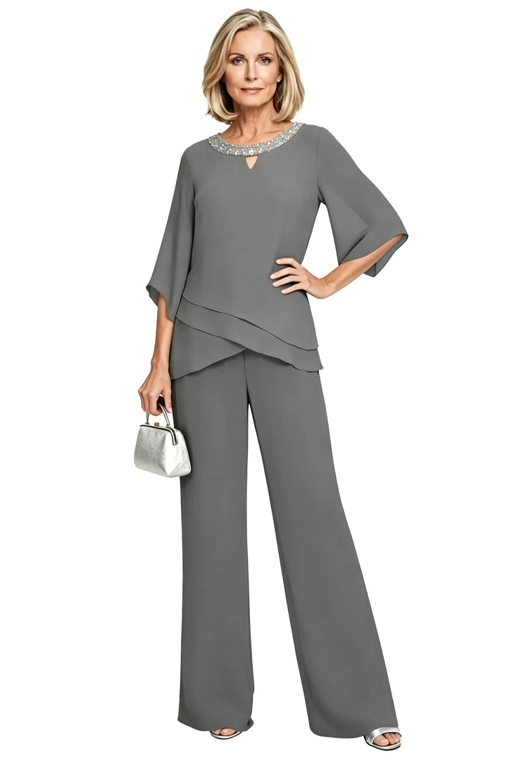 Harriet | Sophisticated Loose-Fit Formal Pant Set