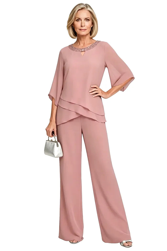 Harriet | Sophisticated Loose-Fit Formal Pant Set