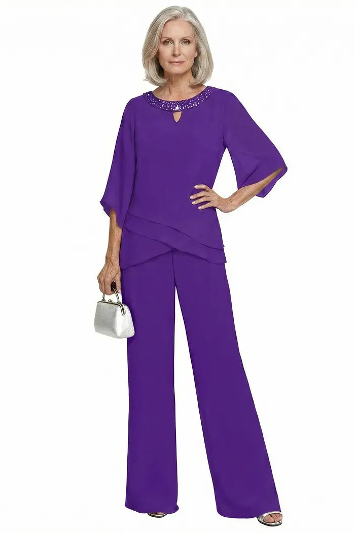 Harriet | Sophisticated Loose-Fit Formal Pant Set