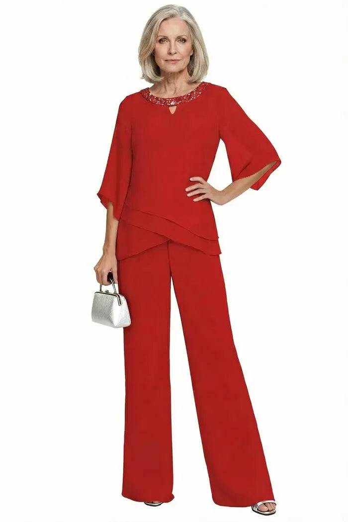 Harriet | Sophisticated Loose-Fit Formal Pant Set