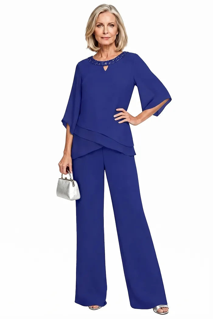 Harriet | Sophisticated Loose-Fit Formal Pant Set