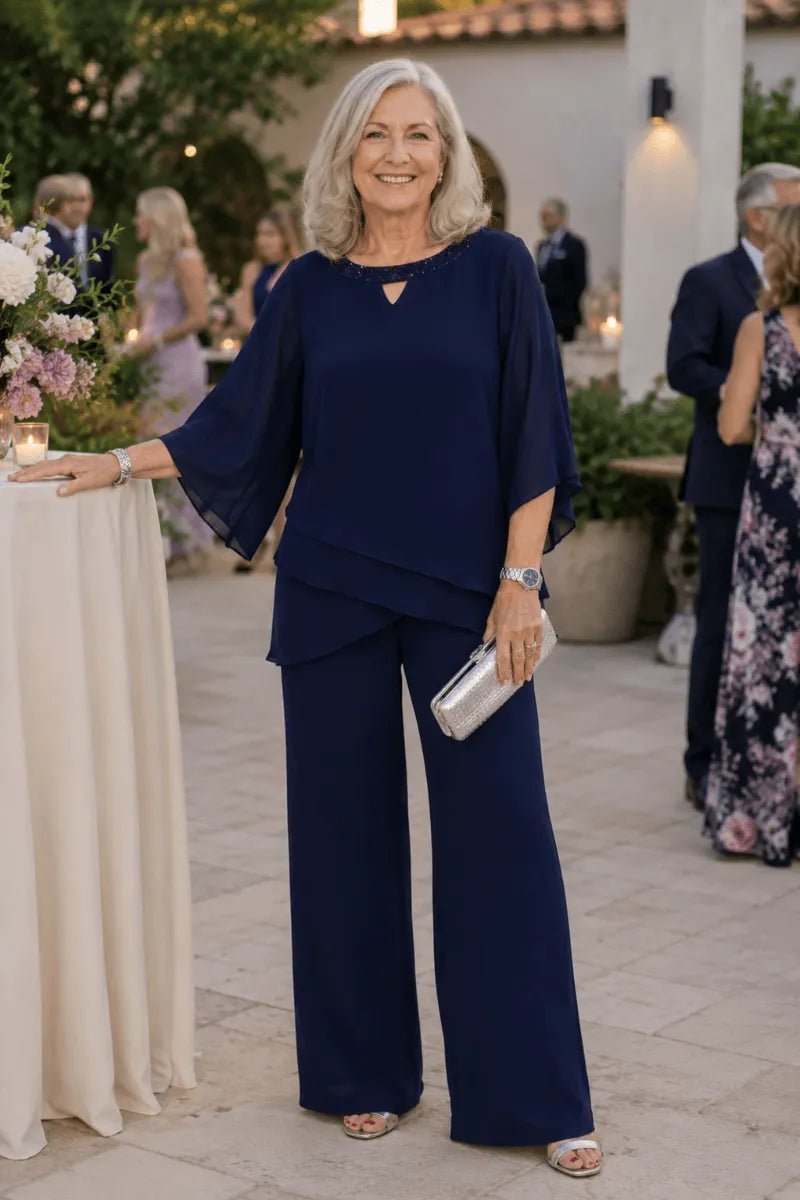 Harriet | Sophisticated Loose-Fit Formal Pant Set