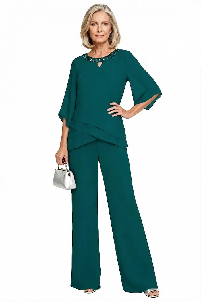 Harriet | Sophisticated Loose-Fit Formal Pant Set