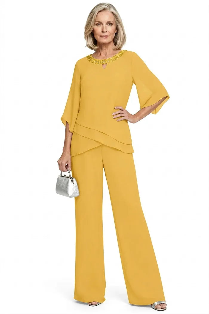 Harriet | Sophisticated Loose-Fit Formal Pant Set